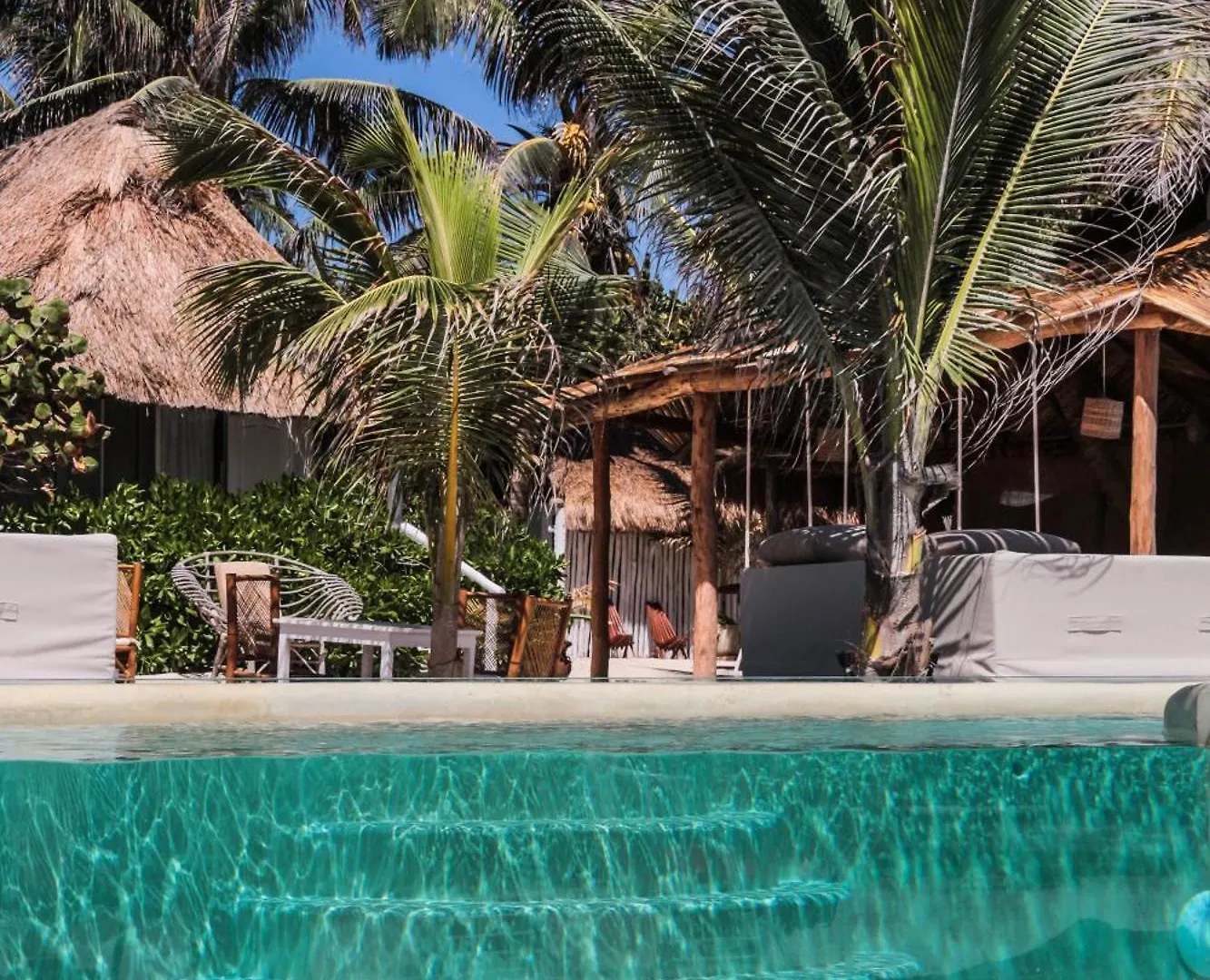 Luxury tent Tulum Beachfront Bungalows Mexico